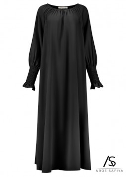 Abaya "Sawda" Zwart