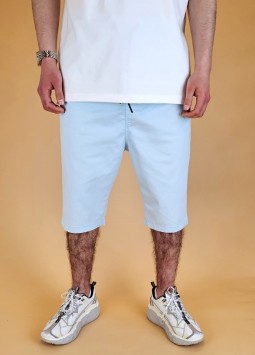 Bermuda Chino "Basic" Babyblauw van New Heritage