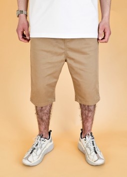 Bermuda Chino "Basic" Beige van New Heritage