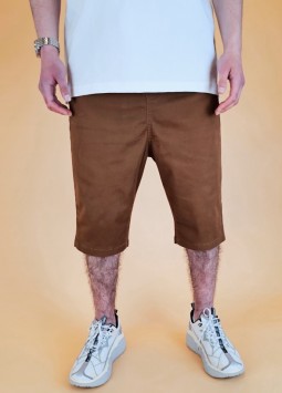 Bermuda Chino "Basic" Bruin van New Heritage