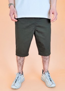 Bermuda Chino "Basic" Donkergroen van New Heritage