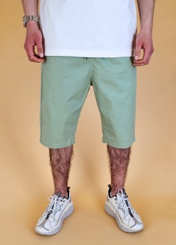 Bermuda Chino "Basic" Mintgroen van New Heritage