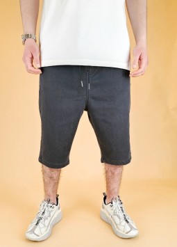 Bermuda Chino "Jeans" Donkergrijs van New Heritage