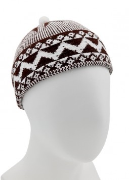 Bruine Kufi "Zigzag"