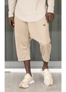 Jogging Short Beige van Qaba'il