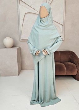 Khimar Set "Safae" Mint - Pofmouwen