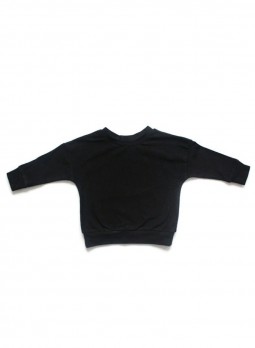 Oversized Sweater Zwart van MINI&ME by sisi