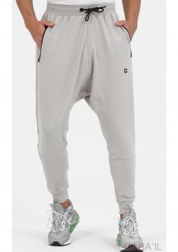 Joggingbroek Grijs "Athletik" van Qaba'il