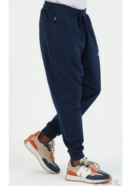 Joggingbroek Navy "Athletik" van Qaba'il