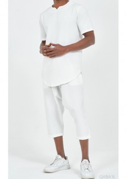 Zomeroutfit "Azure" Off-White Qaba'il