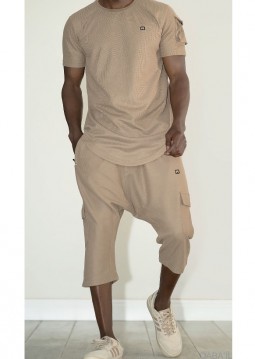 Zomeroutfit Taupe IGO van Qaba'il