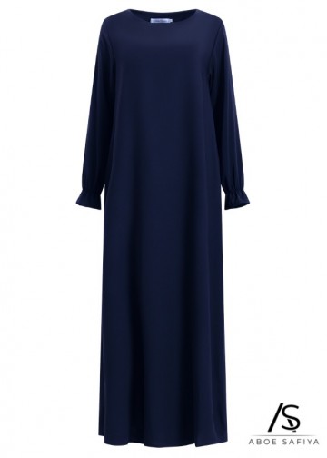Abaya aicha navy
