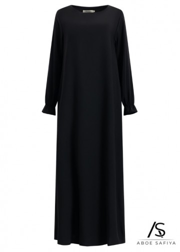 Abaya aicha zwart