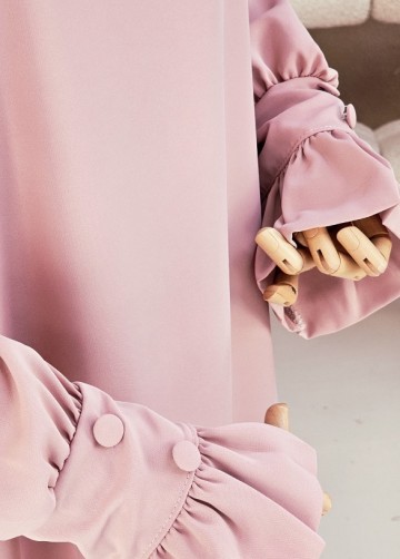 Abaya inaya roze 3