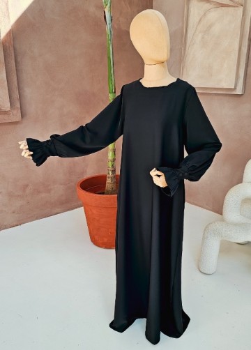 Abaya inaya zwart