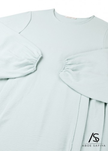 Abaya khadija lichtgrijs 2