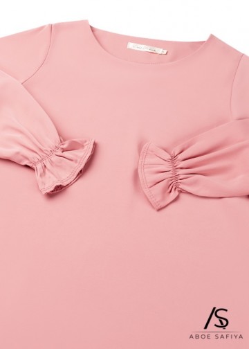 Abaya mini leila roze 2