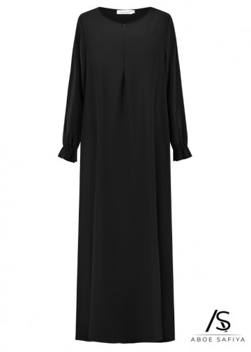 Abaya oemmie zwart