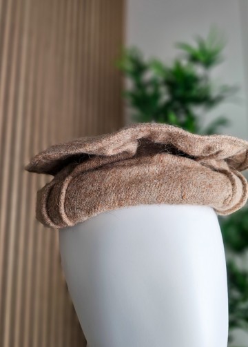 Afghaanse muts beige 2