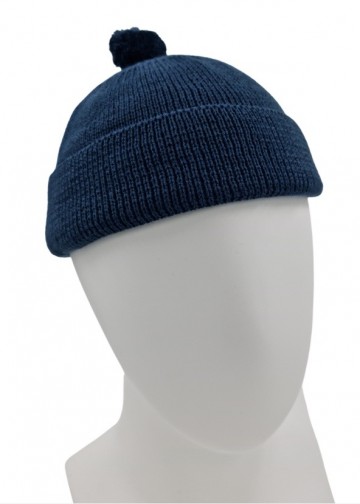 Beanie docker   oceaanblauw
