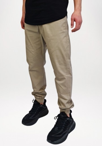 Beige broek basic van al mirats  2