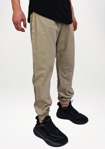 Beige broek basic van al mirats 3