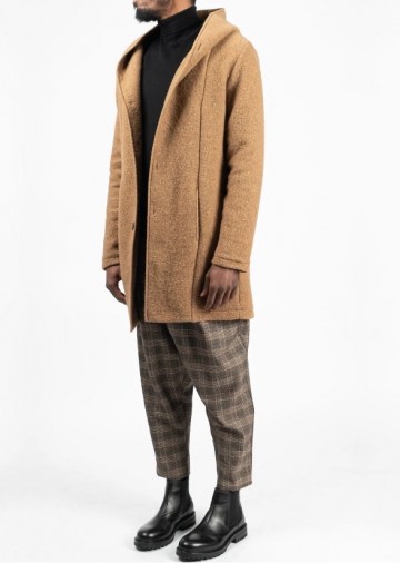 Camel lana cotta jas van emir