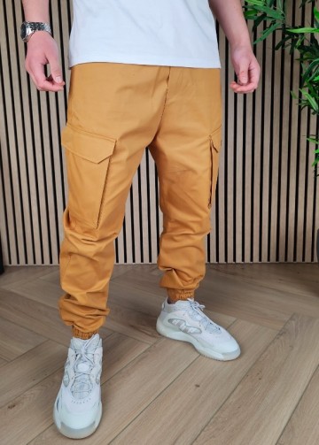 Cargo broek revision camel van al mirats 2