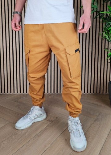 Cargo broek revision camel van al mirats 3