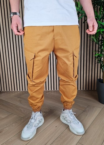 Cargo broek revision camel van al mirats 5
