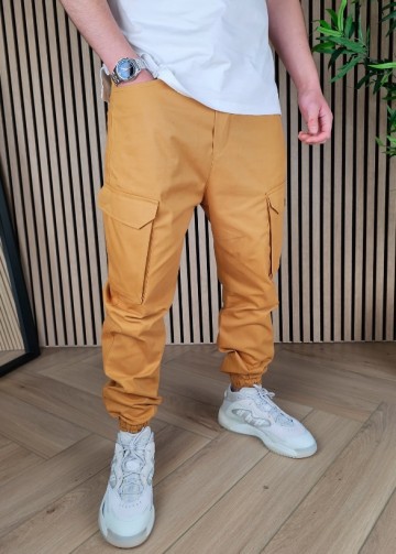 Cargo broek revision camel van al mirats