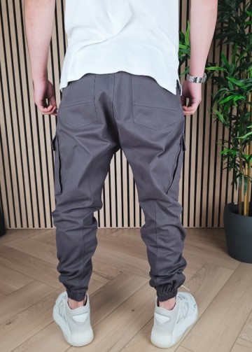 Cargo broek revision taupe van al mirats 4