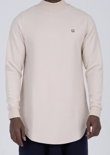 Coltrui van qabail in creme