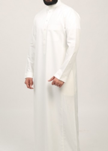 Daffah thobe off white