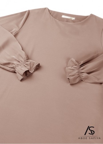 De mooiste abaya 2023 oud roze