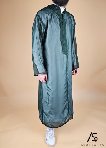 Djellaba muslin green 3