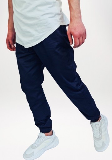 Donkerblauwe broek basic van al mirats 4