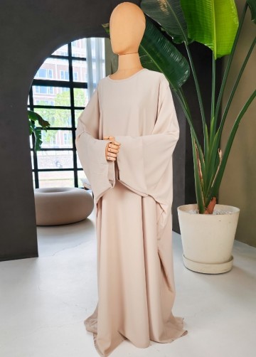 Farasha abaya maysa creme 2