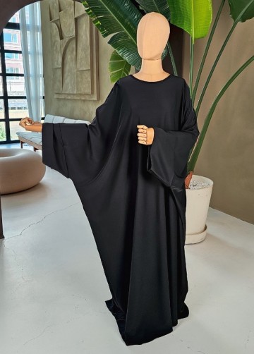 Farasha abaya maysa zwart 2