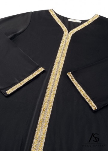 Feestjurk meryam zwart 2