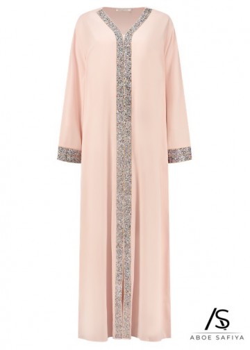 Feestjurk zayneb roze