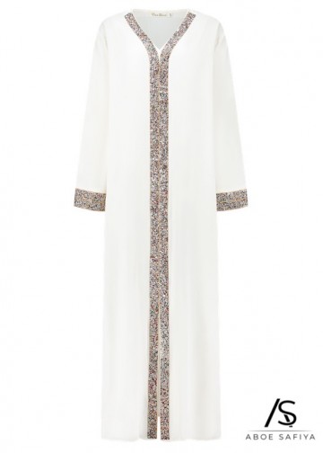 Feestjurk zayneb wit