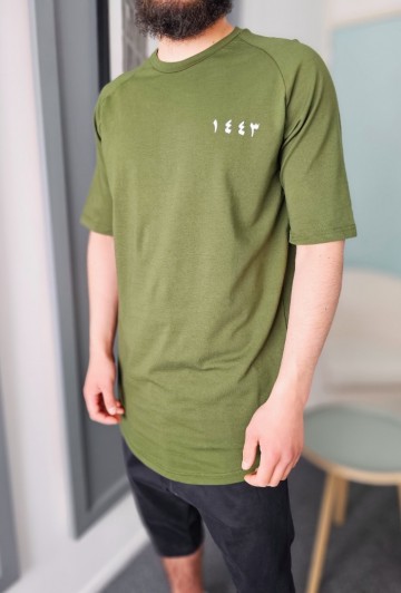 Groen t shirt 1443 van qawy 3