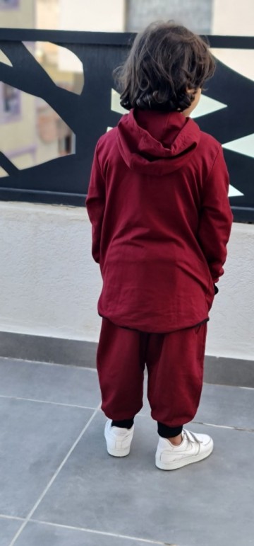 Bordeaux Trainingspak voor Kids & Tieners van Al-Mirats