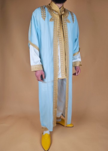 Jabador 3delig babyblauw 3