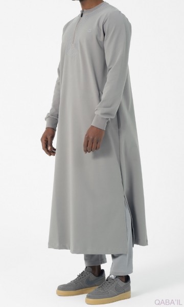 Jogging qamis amwaj grijs 3