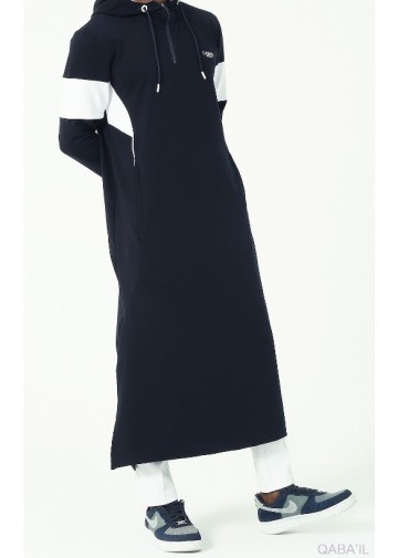 Jogging qamis unik navy