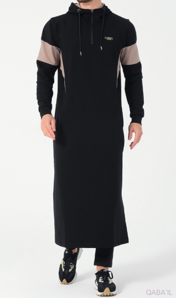 Jogging qamis unik zwart 5