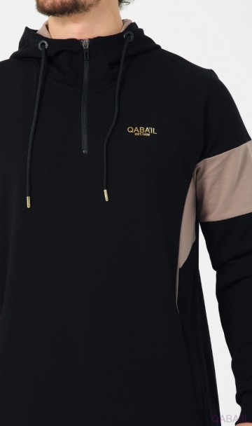 Jogging qamis unik zwart 6