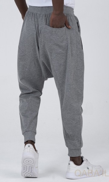 Joggingbroek grijs onyx van qabail 4